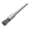 3mmx5mm Brosse Fil Électrique En Acier Inoxydable Tête Enlèvement Poussière Bavure Brosse De Dérouillage