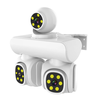 3MP Triple-Lens WIFI IP Camera P66 Waterproof Two-Way Audio Full-Color Night Vision Motion Alert Mobile Remote Monitorin