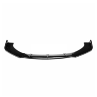 3pc Gloss Noir Pare-Chocs Protecteur Spoiler Splitter Pour Hyundai Veloster 2013-2017