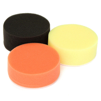 3pc tampons de polissage ronds de 3 pouces épilant la protection de polissage déponge de mousse de cirage