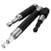 3pcs 1/4 pouce hexagonale 80 / 120mm Titulaire de bits de tournevis et 60mm Socket Extension Bar