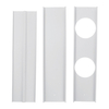 3pcs 180mm fenêtre réglable kit plaque climatiseur pare-vent