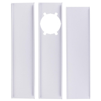 3pcs 190cm Réglable Fenêtre Kit Kit Plaque Climatiseur Pare-Vent Pour Midea Portable Climatiseur