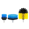 3Pcs 2 / 3.5 / 4 Pouce Perceuse Électrique Brosse Carreau Grout Puissance Lavage Balai Brosse De Nettoyage Rouge Bleu Ja