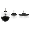 3pcs 2 / 3.5 / 4 Pouces Forage Brosses De Nettoyage Carreau Grout Puissance Lavage Baignoire De Nettoyage Brosse