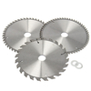 3pcs 210mm Lames de scie circulaire Set 24/48/60 Dents 30mm Diamètre de perçage Lames de scie