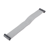 3pcs 2, 54 mm FC-34P IDC câble gris plat écran LED connecté au câble de téléchargement JTAG
