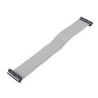 3pcs 2, 54 mm FC-34P IDC câble gris plat écran LED connecté au câble de téléchargement JTAG