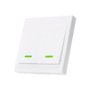 3pcs 2CH émetteur à distance sans fil collant RF TX intelligent pour la maison salon chambre 433MHZ 86 panneau mural fon