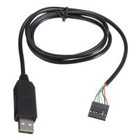 3pcs 6 broches FTDI FT232RL module adaptateur USB vers série câble USB vers TTL RS232