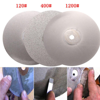 3pcs 6inch 120 400 1200 diamant de promotion roue du diamant grain revêtues diamant disque de meulage