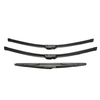 3pcs avant et arrière balais dessuie-glace de fenêtre de pare-brise pour Peugeot 206 98-10