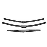 3pcs avant et arrière balais dessuie-glace de fenêtre de pare-brise pour Peugeot 206 98-10