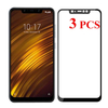3PCS Bakeey Protecteur décran en verre trempé Anti-explosion 9H pour Xiaomi Pocophone F1 Non original