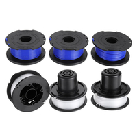 3pcs bleu / blanc 0.065 pouce ligne ligne trimmer pour Ryobi SF-080 12V / 24V / 40V tondeuse