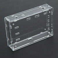 3pcs boîtier de boîtier de feuille acrylique transparent pour oscilloscope DSO138