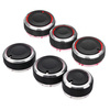 3pcs boutons de chauffage en alliage daluminium boutons fixés pour VW Polo 2002-2013 2014-2016