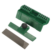 3pcs Chainsaw Chain Guide Bar Rail Dresser fichier avec 2 fichiers tondeuse à gazon tronçonneuse outil