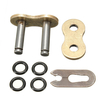 3pcs chaîne 530H liaisons de raccordement de maître avec o-ring pour la moto dirt bike