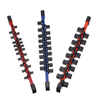 3pcs double face support de douille en plastique manchon cadre 1 / 2-3 / 8-1 / 4 millions de dollars avec cadre de prise