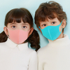3pcs enfants éponge masque facial polyuréthane anti-buée confortable mince élastique respirant