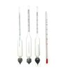 3Pcs Fabricant du Vin Hydromètre Mètre d