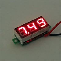 3Pcs Geekcreit® Red LED 0.28 Inch 2.5V-30V Mini Digital Volt Meter Voltage Tester Two Line Voltmeter