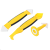 3pcs grattoir calfeutrage jointoiement outil mastic nettoyage nettoyant pour vitres décapant
