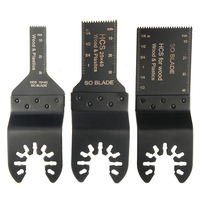 3pcs HCS lame de scie oscillante multitool pour Fein Multimaster Makita Ozito