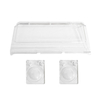 3PCS MN-90 1/12 Rc Voiture Pièces De Rechange Pare-Brise Avant + Lumières