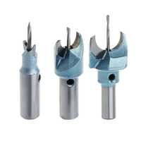 3pcs outil de travail du bois de tungstène routeur bit bouddhas perles boule perles foret