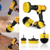 3pcs perceuse brosse brosse de nettoyage brosse puissance complète électrique poils de baignoire tuile coulis nettoyant