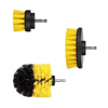 3pcs trousse daccessoires pour outil de brosse de nettoyage pour perceuse électrique