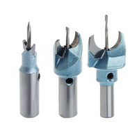 3pcs tungstène outil de travail du bois routeur bit bouddhas perles boule perles foret