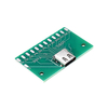3pcs TYPE-C Carte de test femelle USB 3.1 avec adaptateur de connecteur femelle PCB 24P pour mesurer la conduction du co
