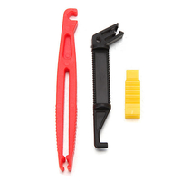 3pcs verre lame fusible extracteur outil d