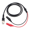 3pcs Y101 1.1M 50Ω BNC en cuivre pur pour câble de test de pince crocodile Oscilloscope Q9 Ligne de test