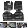 3pcs PU tapis de sol de voiture revêtu de revêtement de sol arrière doublure avant étanche pour Hyundai Sonata 2014-2018
