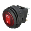 3Pin 12V 20A LED Interrupteur ON / OFF SPST à bascule rond pour bateau de voiture marine étanche