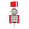 3pin bouton poussoir momentané on / off LED bascule commutateur à bascule 2a 250v ac / 5a 120v ac