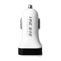3.puissance de 1a double chargeur de voiture USB chargeur de téléphone portable pour YC-150