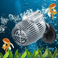 3w / 4w / 8w / 12w 8000L / H Sucker Mini Pompe daquarium Pompe à grand débit Conception dhélice puissante à fa