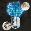 3W E17 Ampoule dacariens stérilisants ultraviolets Lampe de désinfection à lumière germicide UVC Lampe de stérilisa