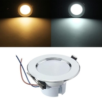 3w LED Panneau éclairage encastré au plafond bas ampoule luminaire ac 85-265V
