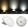 3W panneau rond ultra mince de plafond LED lampe vers le bas de lumière légère 85-265V