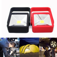 3W Portable COB Crochet Magnétique Travail Main Lumière Étanche Extérieur pour Camping Pêche Randonnée