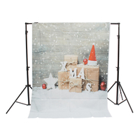 3x5ft 5x7ft neige mur en bois cadeau de noël photographie toile de fond Studio Prop fond