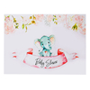 3x5FT 5x7FT vinyle bébé douche éléphant Rose Rose photographie toile de fond fond Studio accessoire