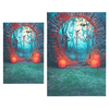 3x5FT 5x7FT vinyle Halloween citrouille chauve-souris photographie toile de fond fond Studio Prop