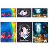 3x5FT 8x10FT Poisson Licorne Animaux Photographie Toile de fond Studio Prop Fond